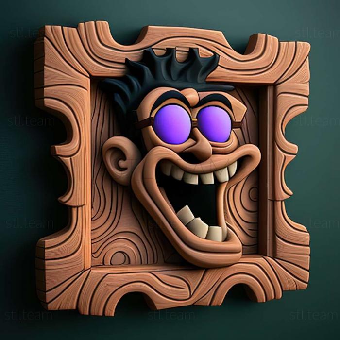 3D model Day Of The Tentacle game (STL)